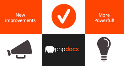phpdocx enjoys the trust of more than 10K users