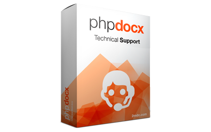 phpdocx is really easy to use. Anyway, the phpdocx site is full of useful guides and resources and our team is always willing to help