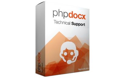 Contact us or read our documentation resources for more information phpdocx is really easy to use. Anyway, the phpdocx site is full of useful guides and resources and our team is always willing to help