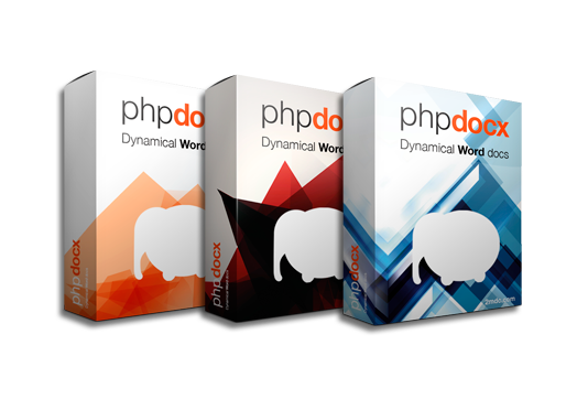 With its flexible licensing system, phpdocx is a really cost effective solution